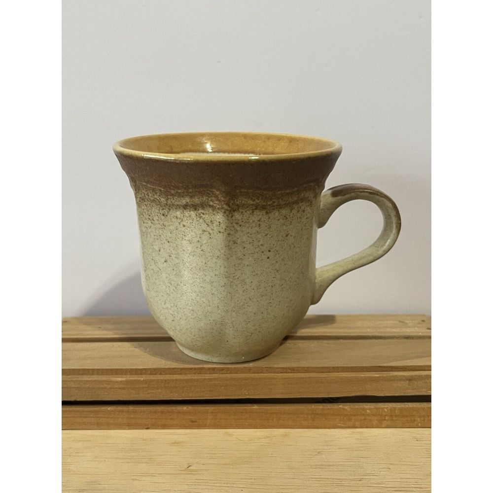 Vintage Mikasa Whole Wheat Tea‎ Cup E8000 Made in Japan Set of 2